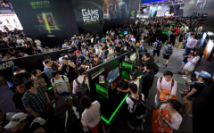 今年的ChinaJoy展臺被NVIDIA占領(lǐng)了